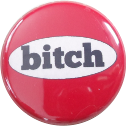 Bitch button red